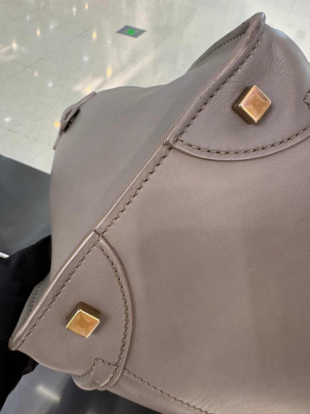Celine - Luggage Large - Leather - Grey - (large)
