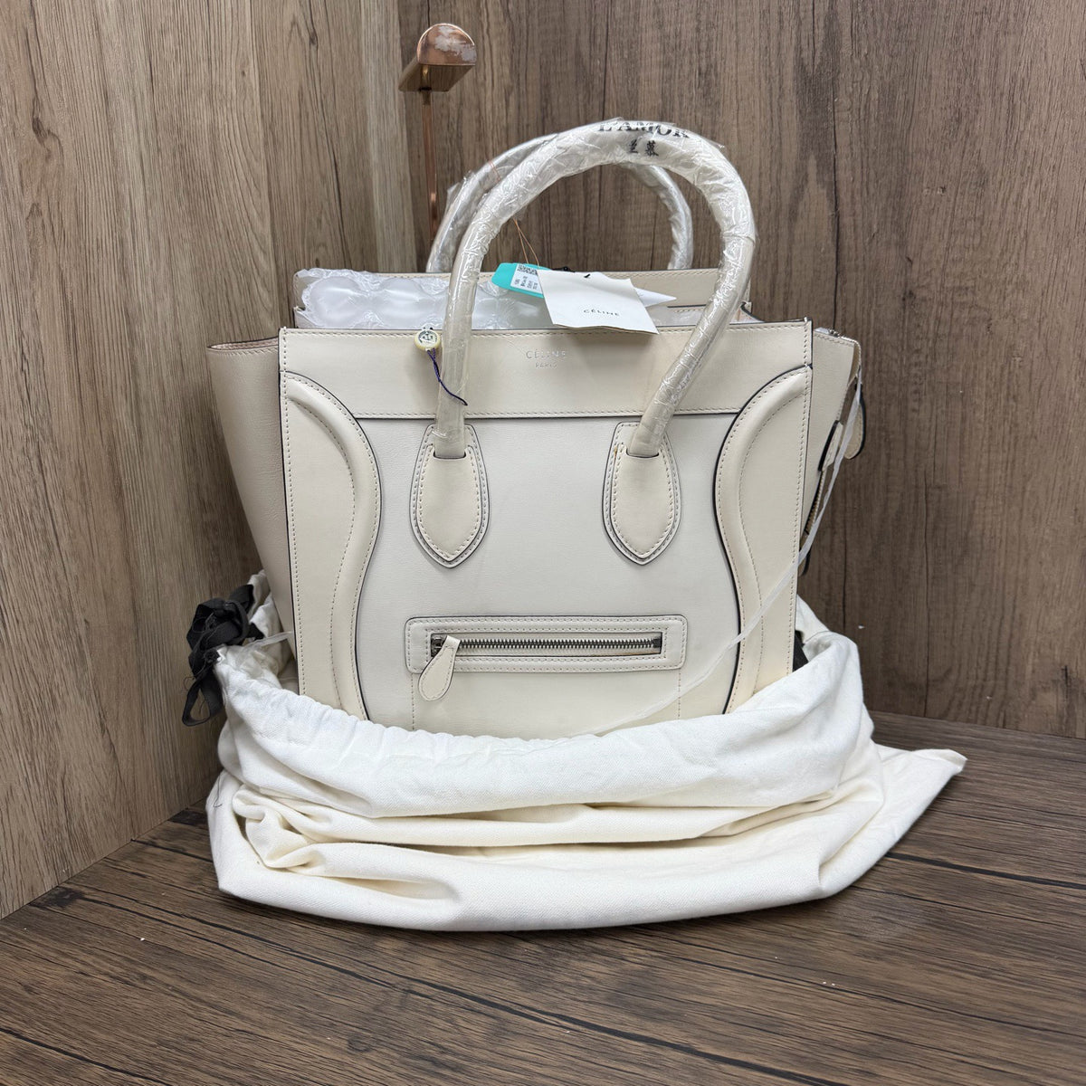 Celine - Luggage - Leather - Beige