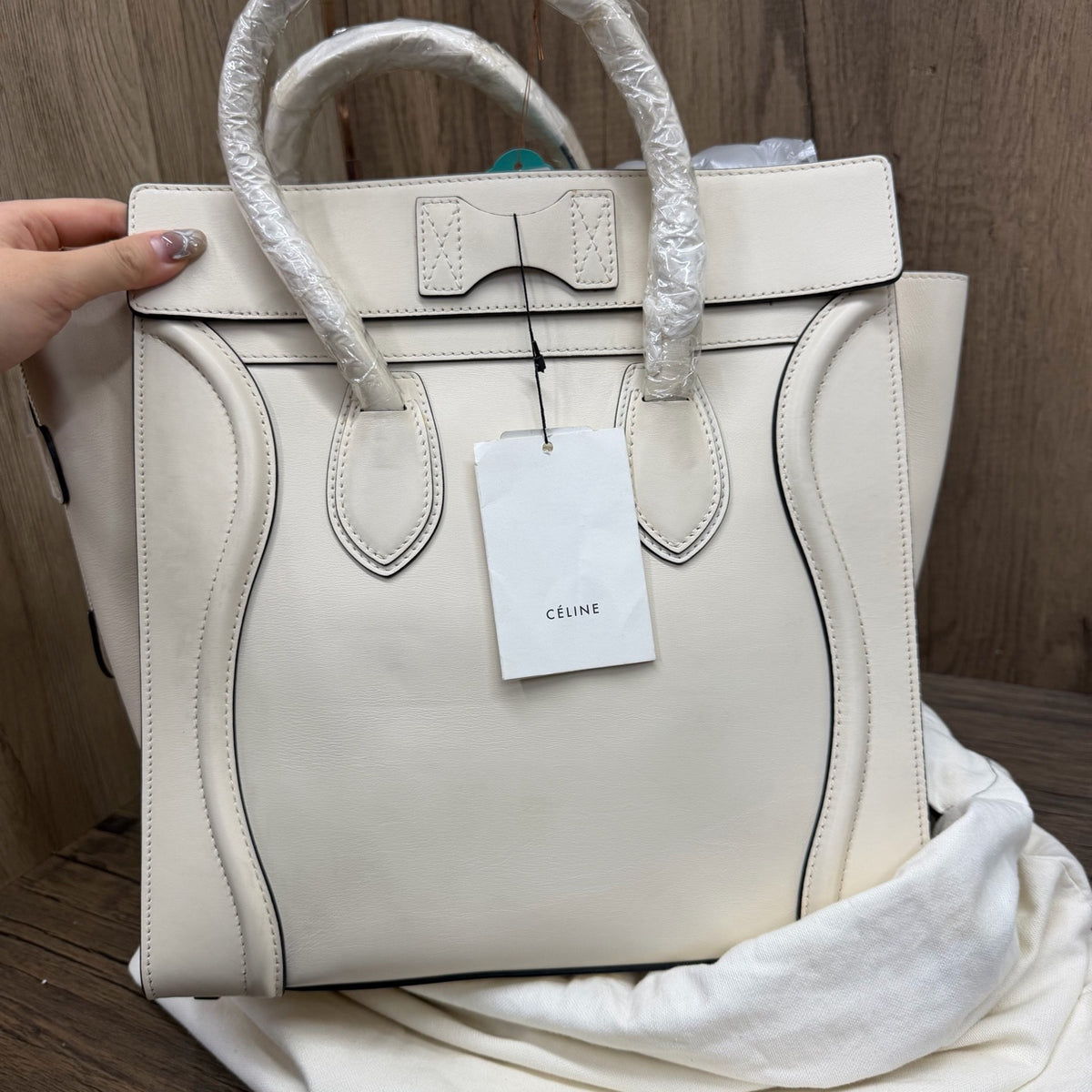 Celine - Luggage - Leather - Beige