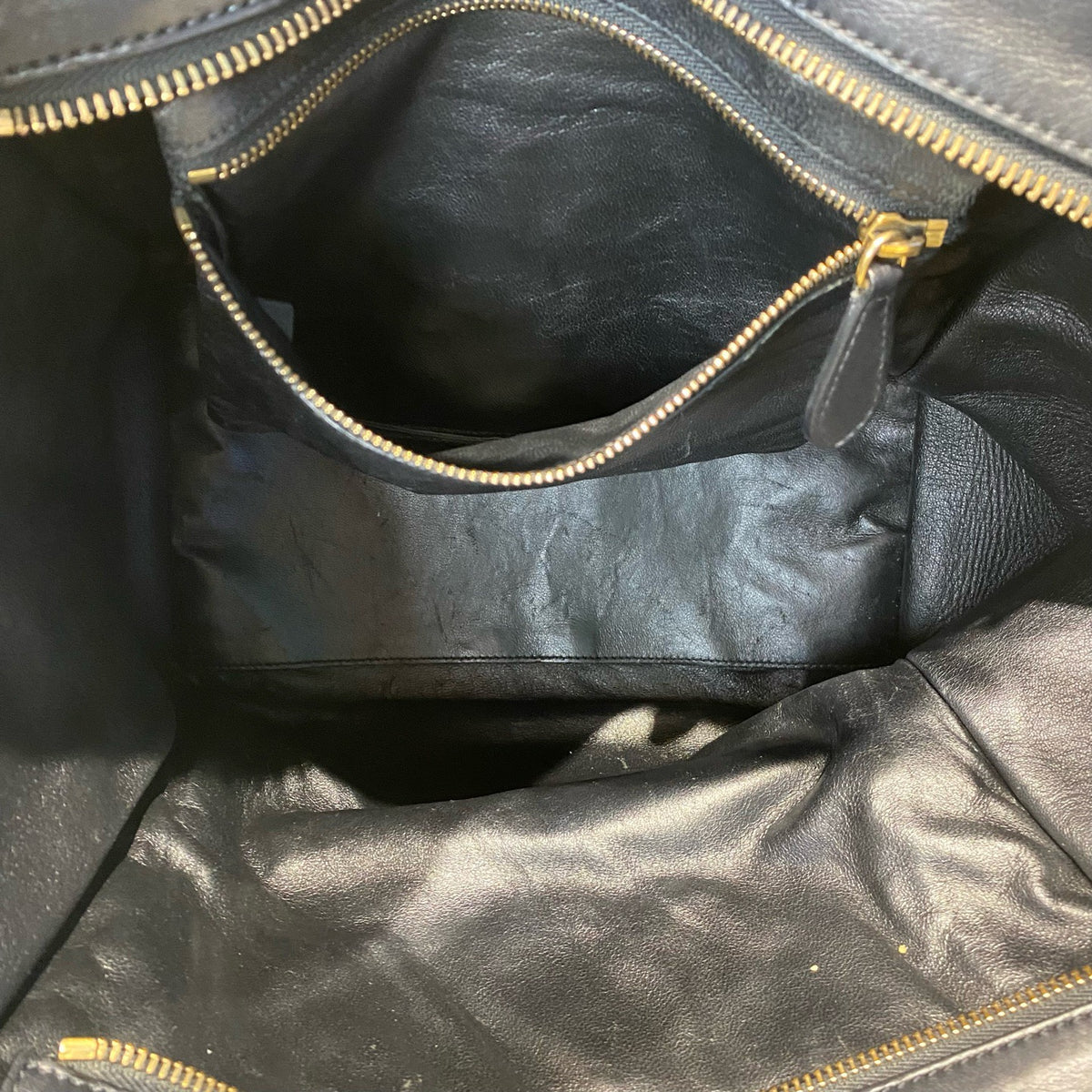 Celine - Luggage - Leather - Black