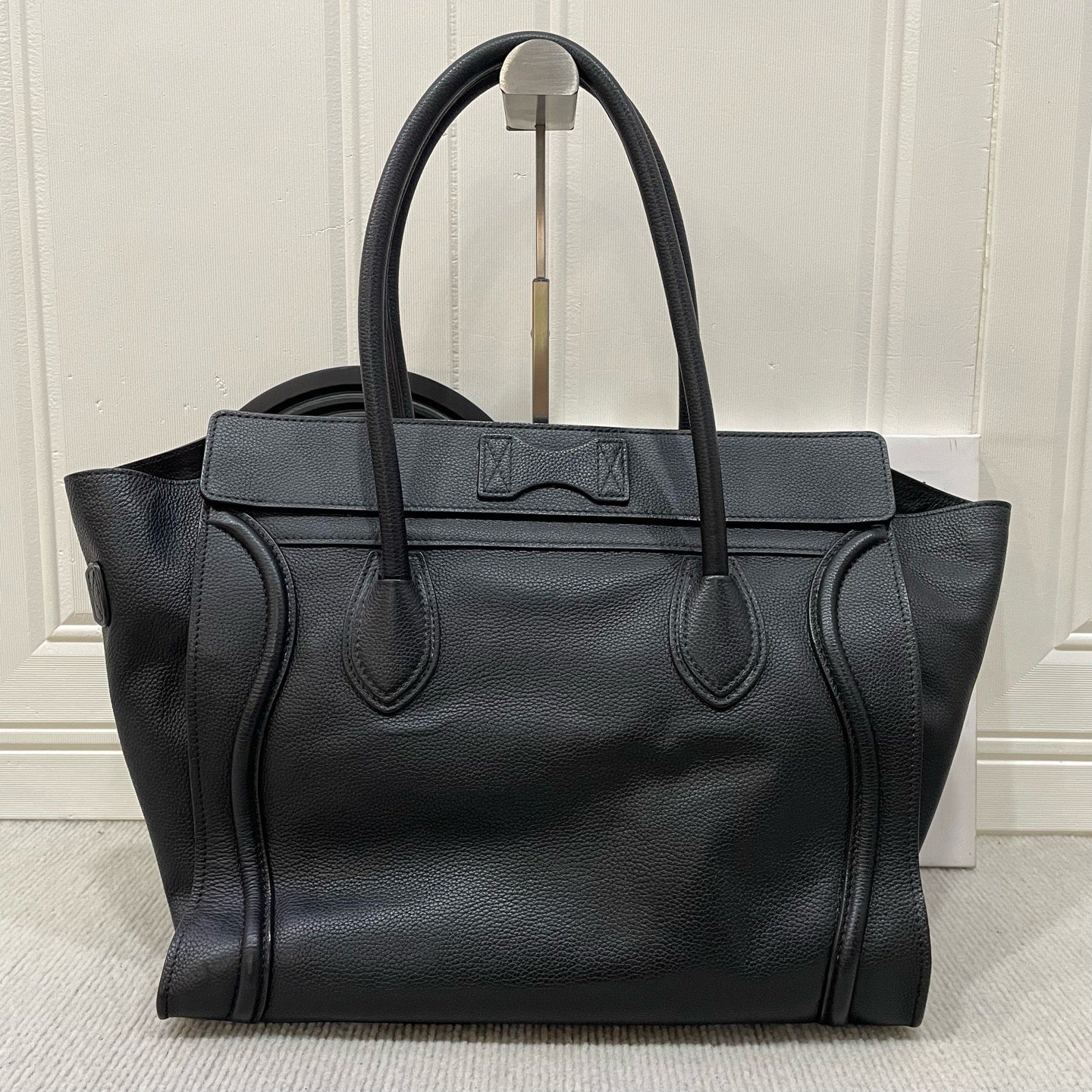 Celine - Luggage - Leather - Black - (large)