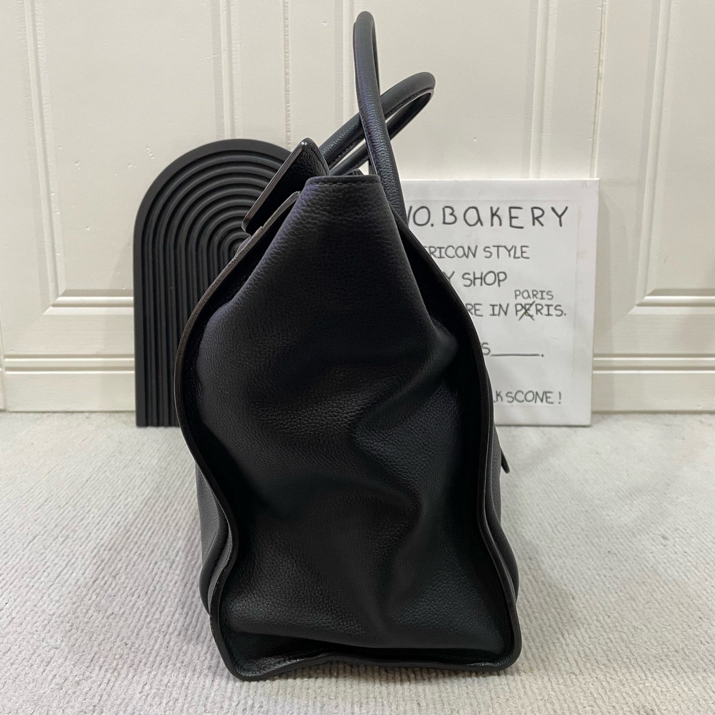 Celine - Luggage - Leather - Black - (large)