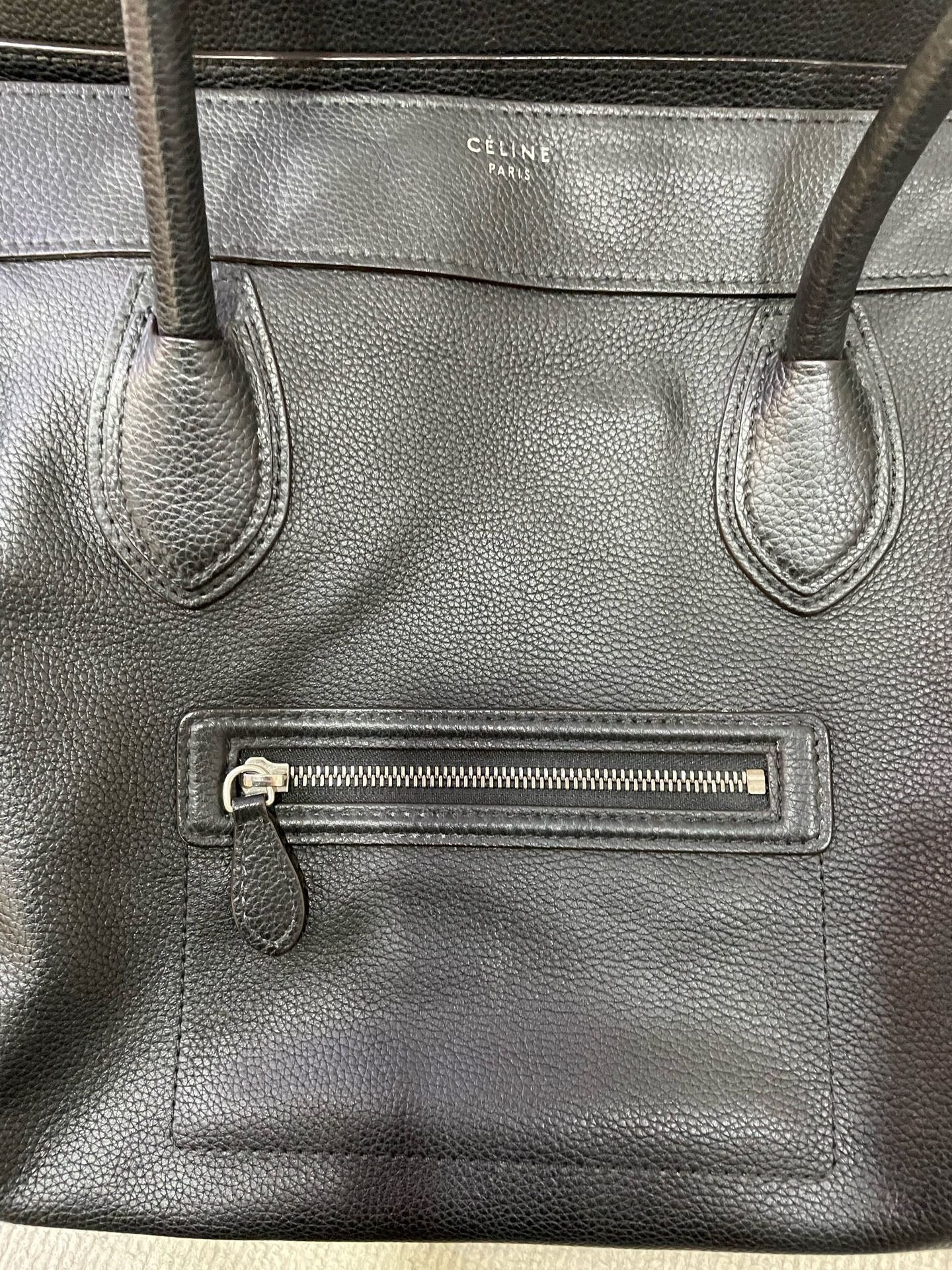 Celine - Luggage - Leather - Black - (large)