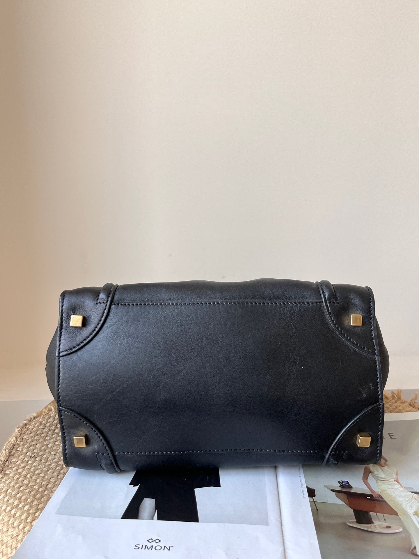 Celine - Luggage - Leather - Black - (medium)