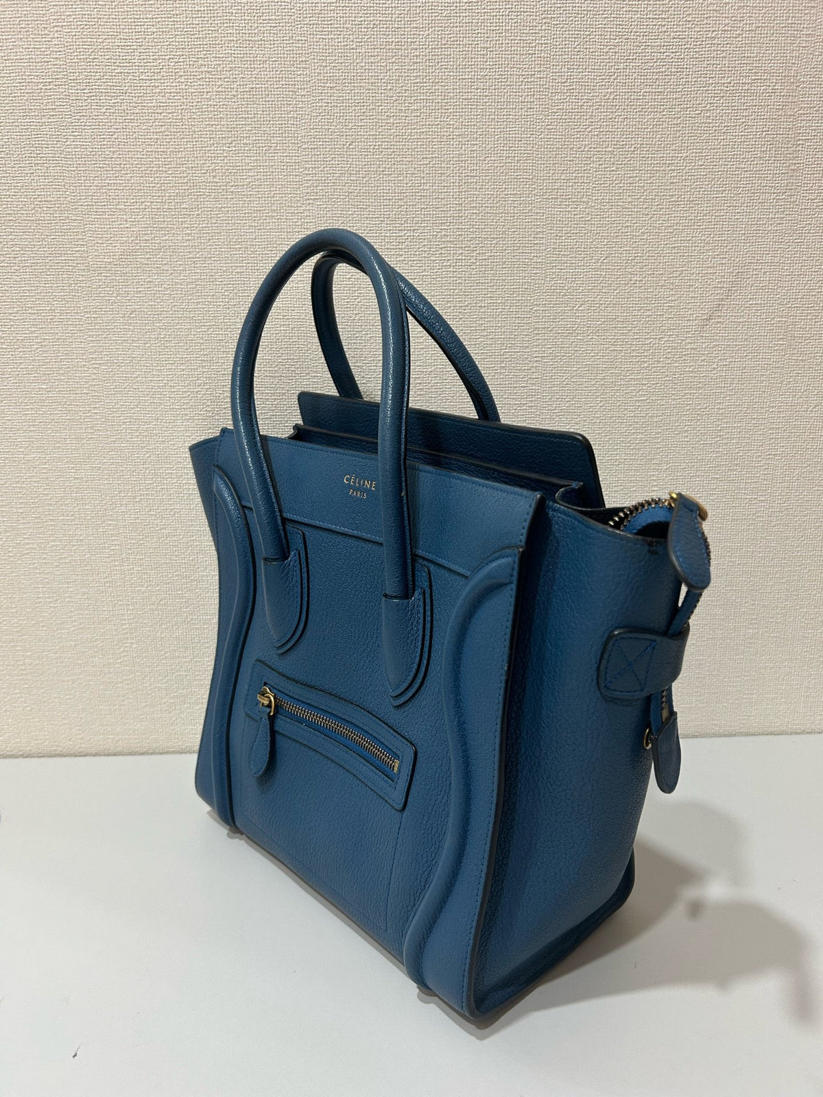 Celine - Luggage - Leather - Blue