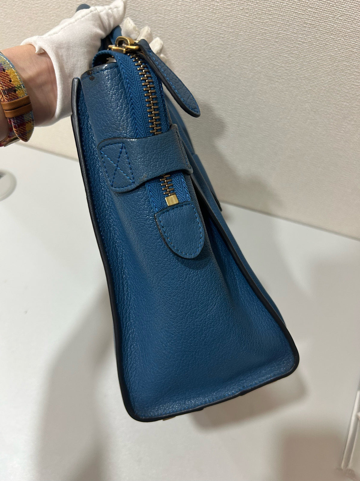 Celine - Luggage - Leather - Blue