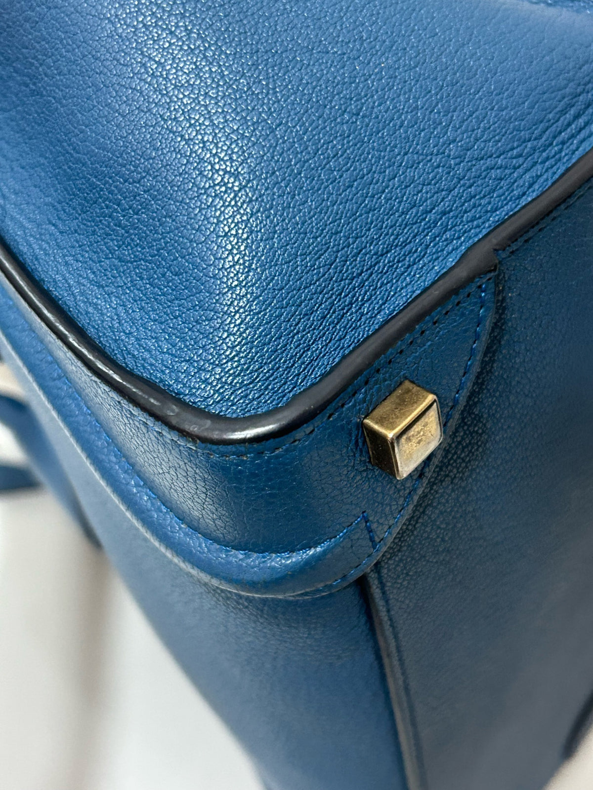 Celine - Luggage - Leather - Blue