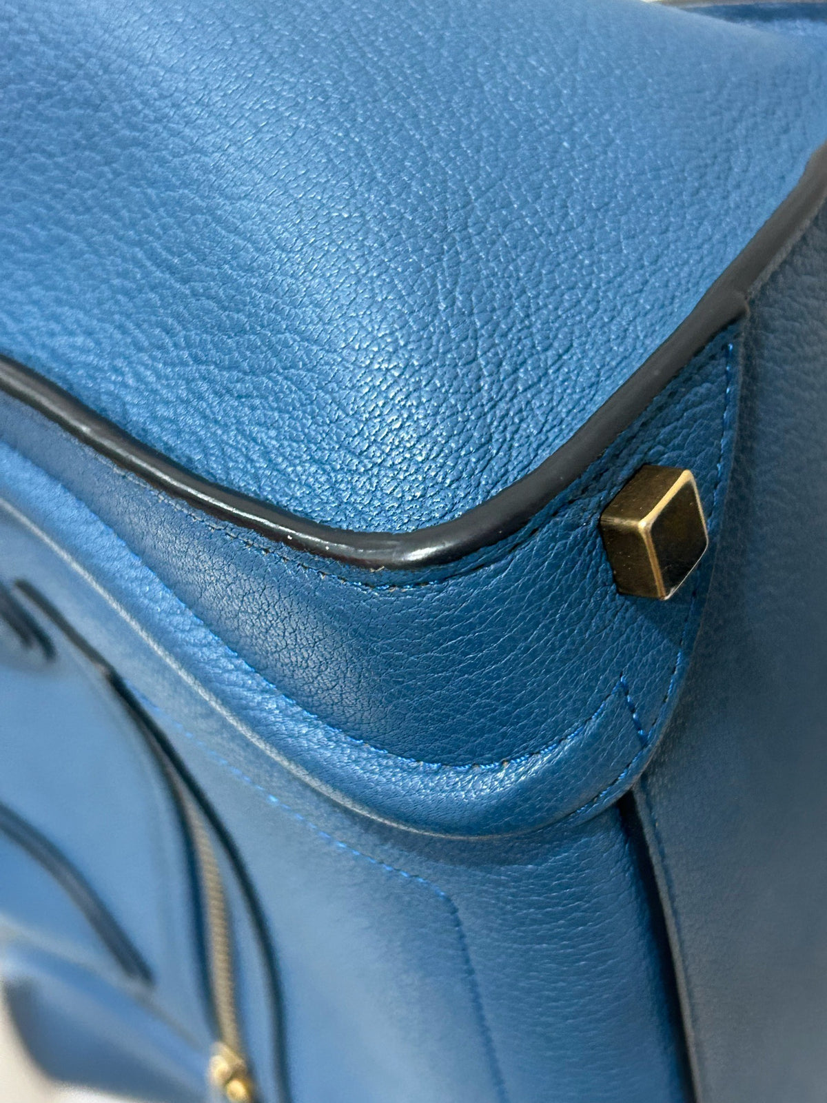 Celine - Luggage - Leather - Blue