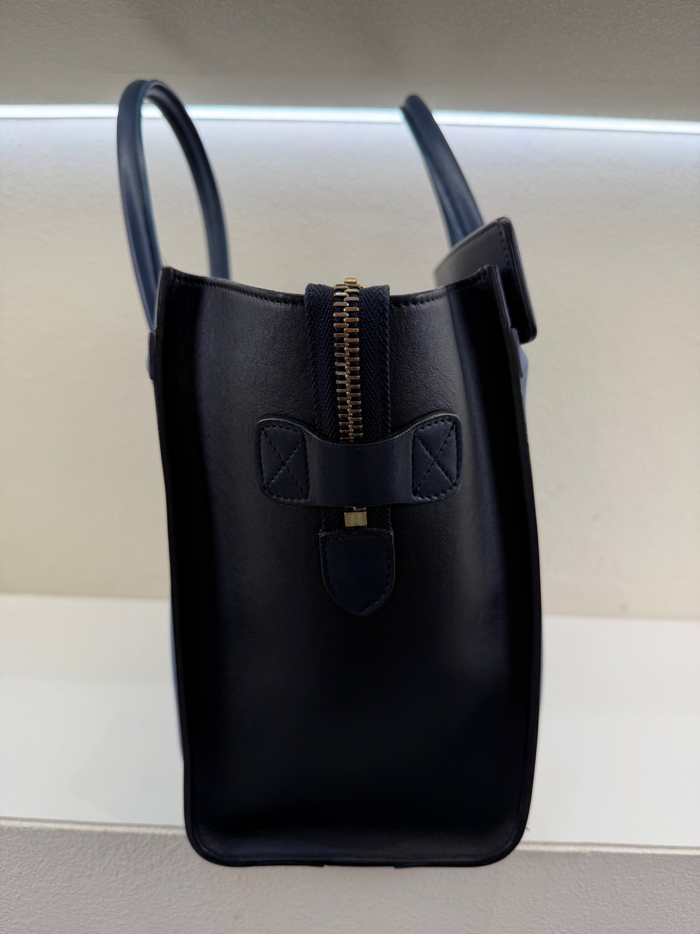 Celine - Luggage - Leather - Blue - (medium)
