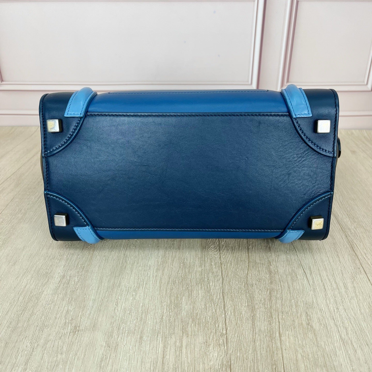 Celine - Luggage - Leather - Blue - (medium)