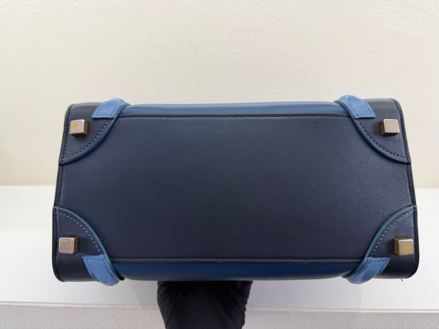 Celine - Luggage - Leather - Blue - (medium)