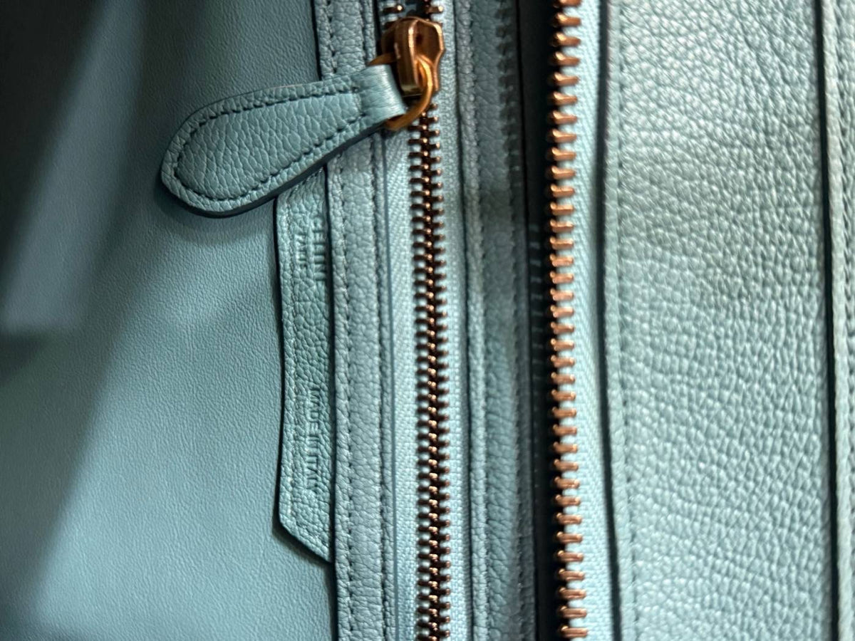 Celine - Luggage - Leather - Blue - (Small)