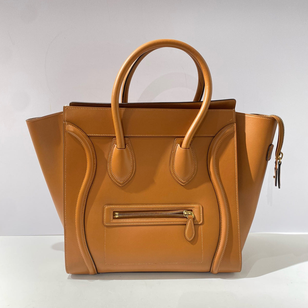 Celine - Luggage - Leather - Camel - (medium)