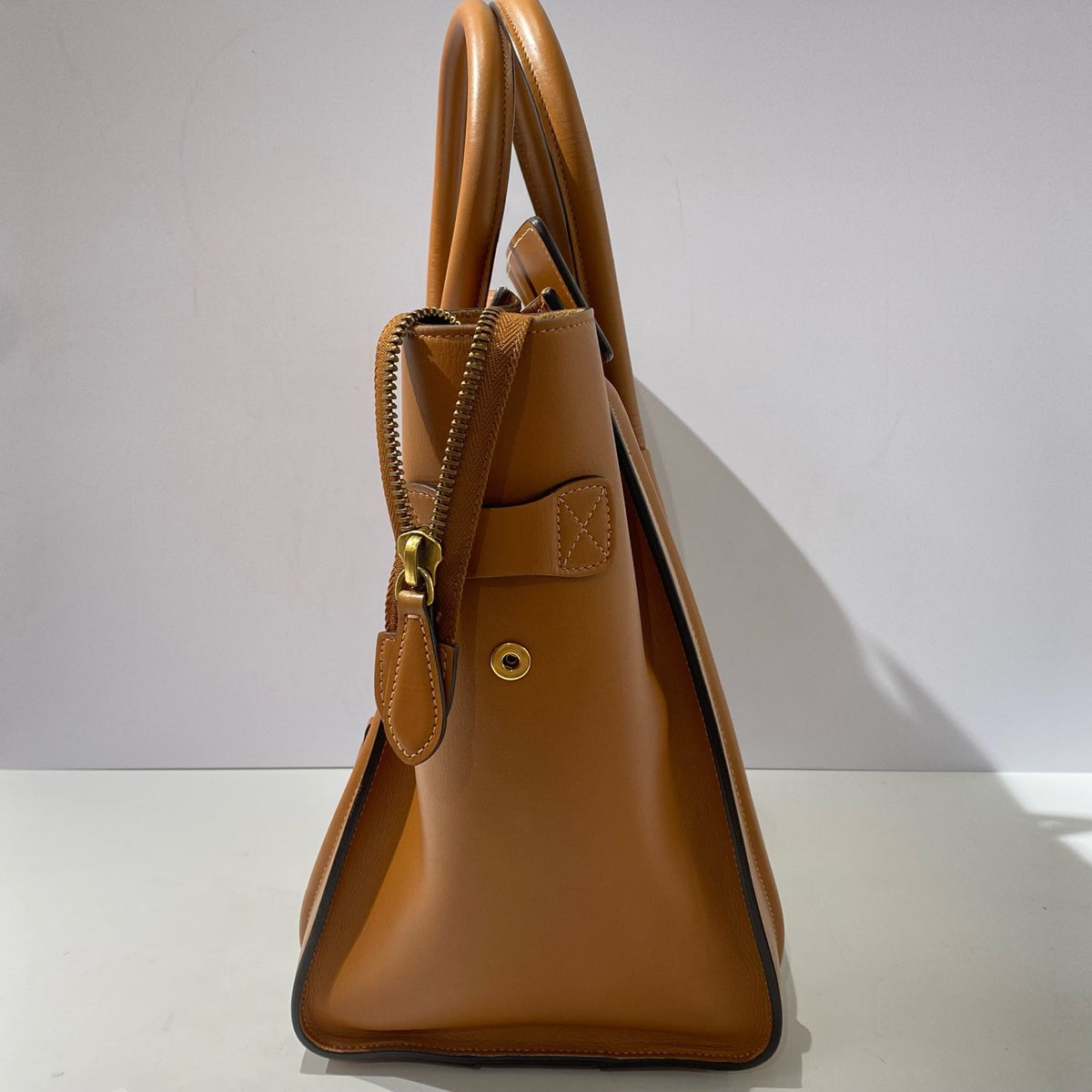 Celine - Luggage - Leather - Camel - (medium)