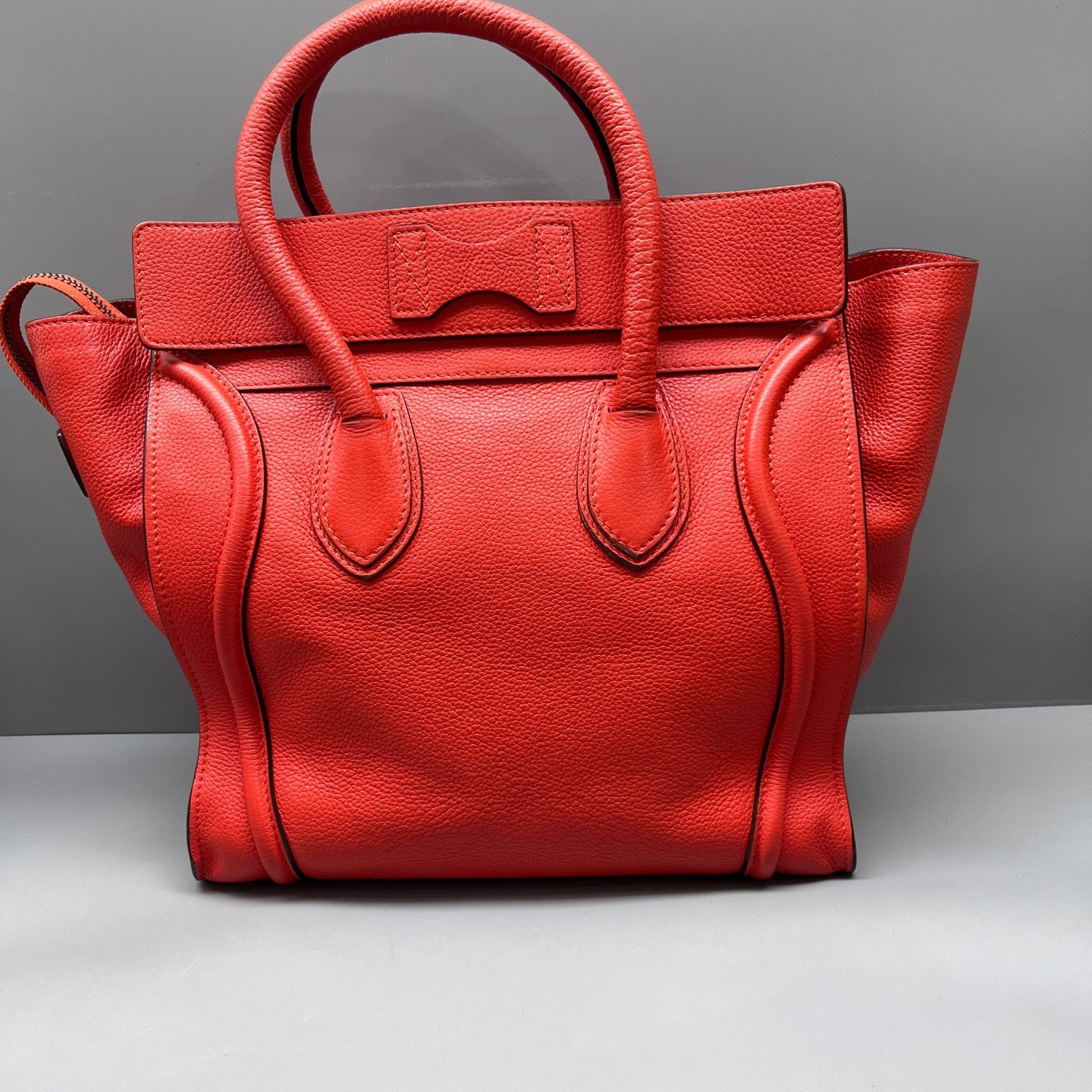 Celine - Luggage - Leather - Orange - (medium)