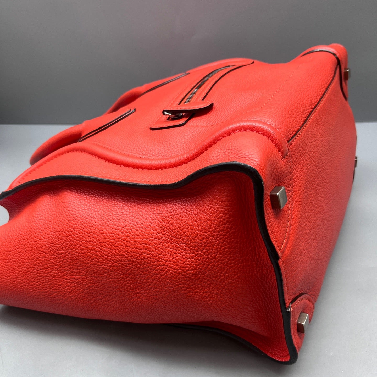 Celine - Luggage - Leather - Orange - (medium)