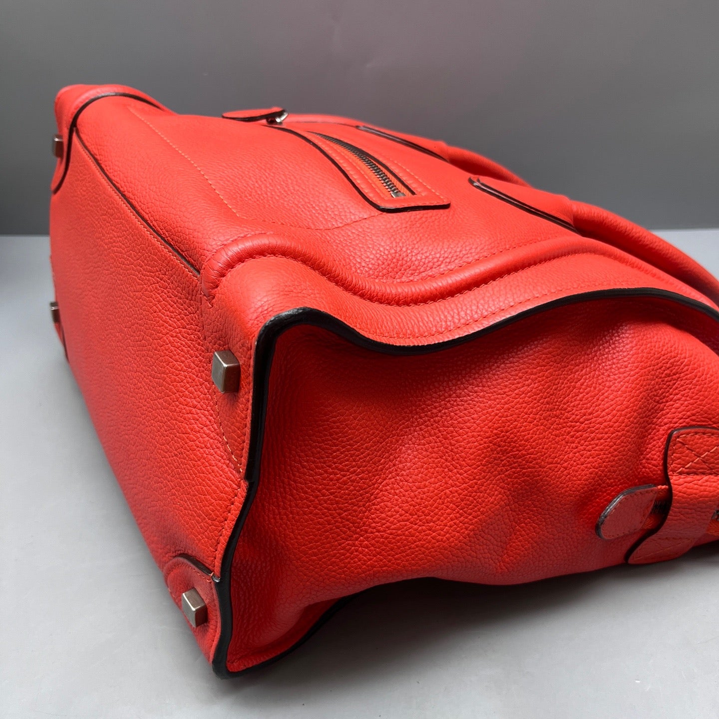 Celine - Luggage - Leather - Orange - (medium)