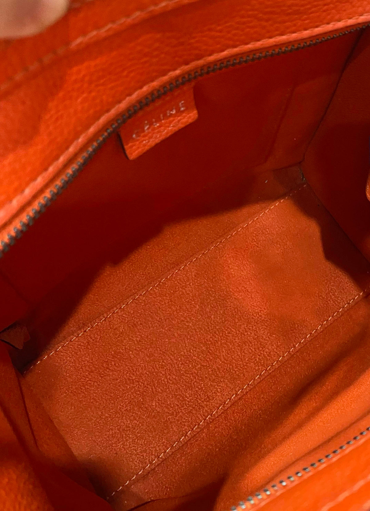 Celine - Luggage - Leather - Orange - (mini)