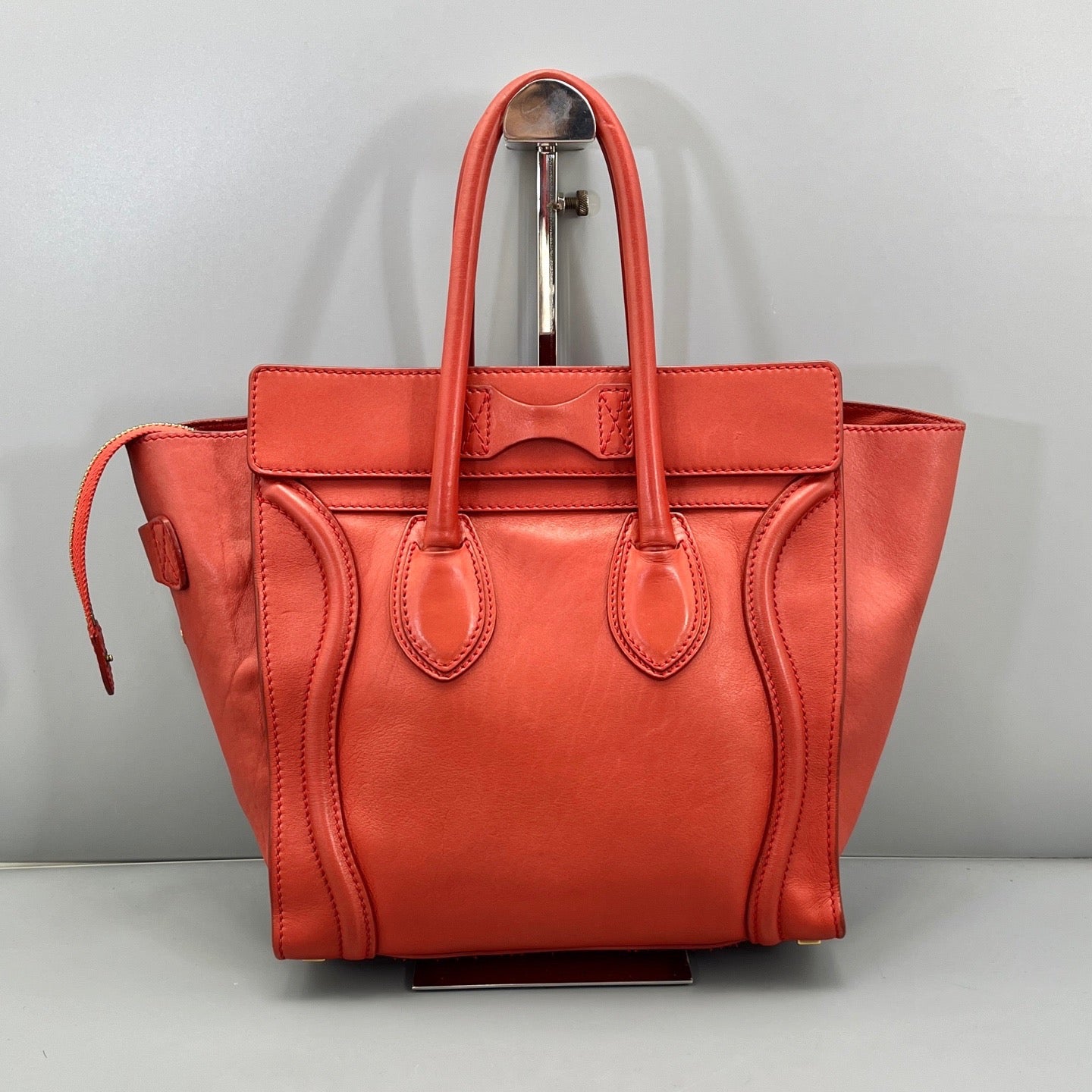 Celine - Luggage - Leather - Orange - (Small)