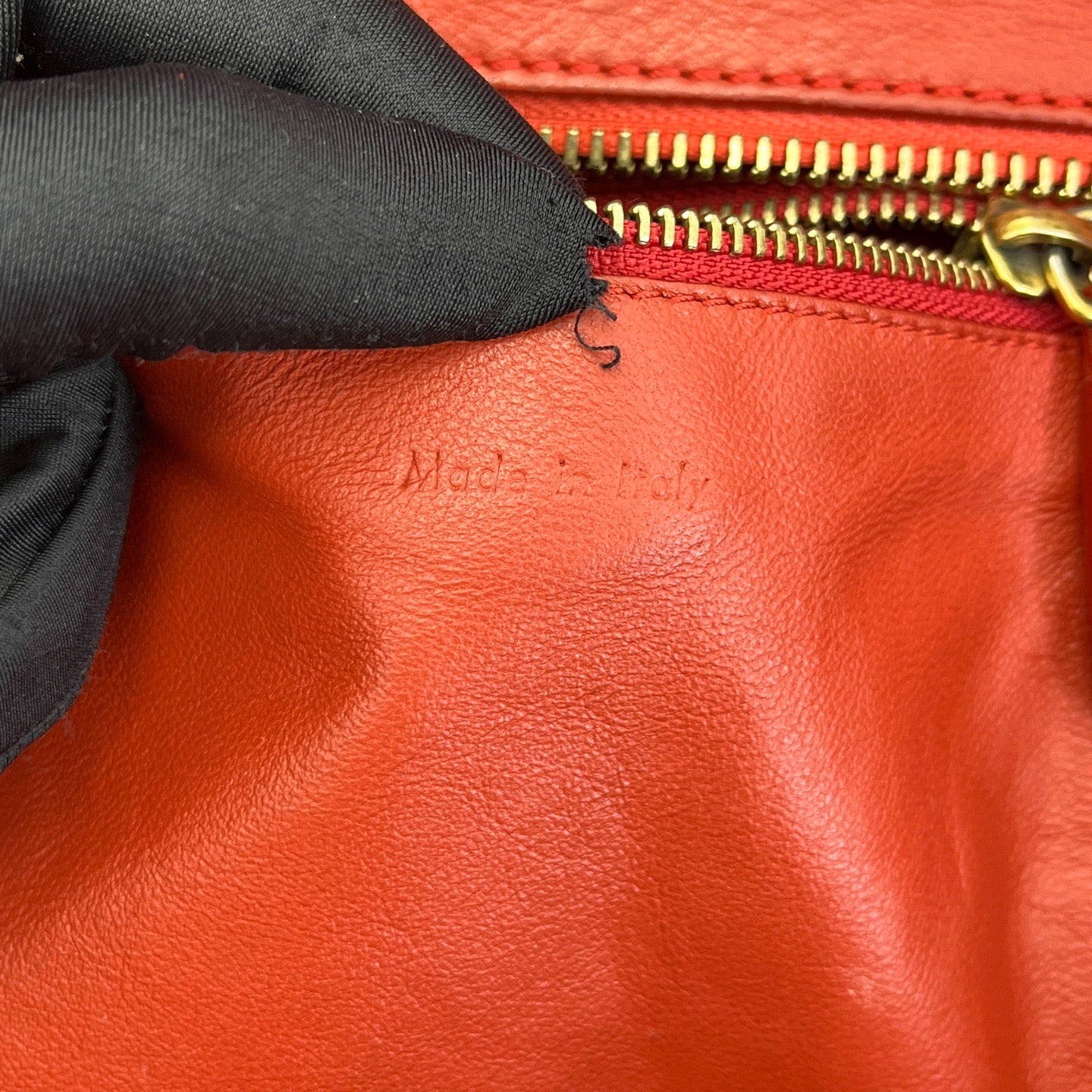 Celine - Luggage - Leather - Orange - (Small)