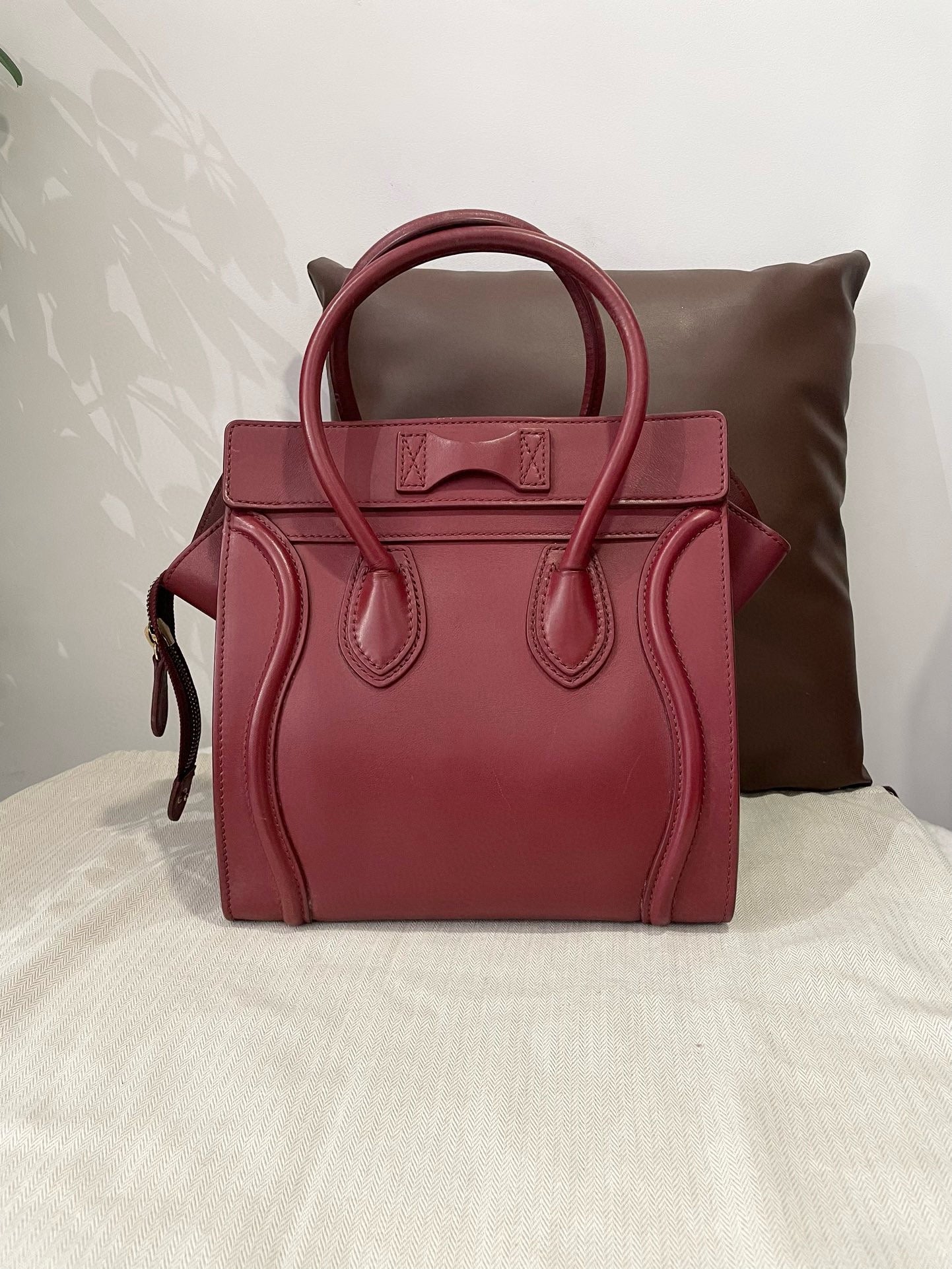 Celine - Luggage - Leather - Red - (Other)