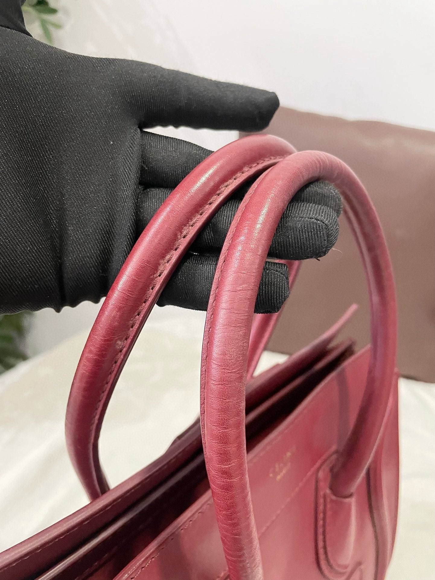 Celine - Luggage - Leather - Red - (Other)