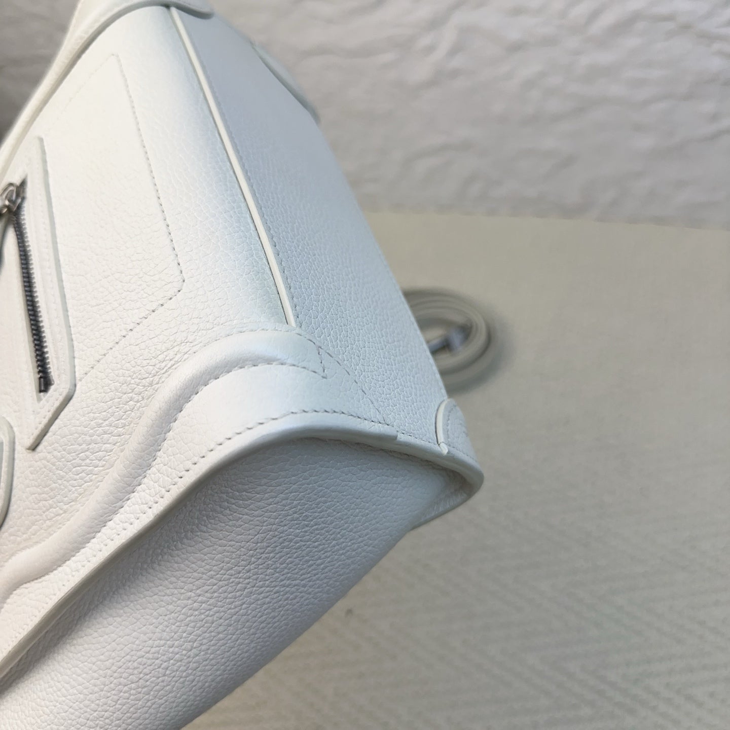 Celine - Luggage - Leather - White - (mini)