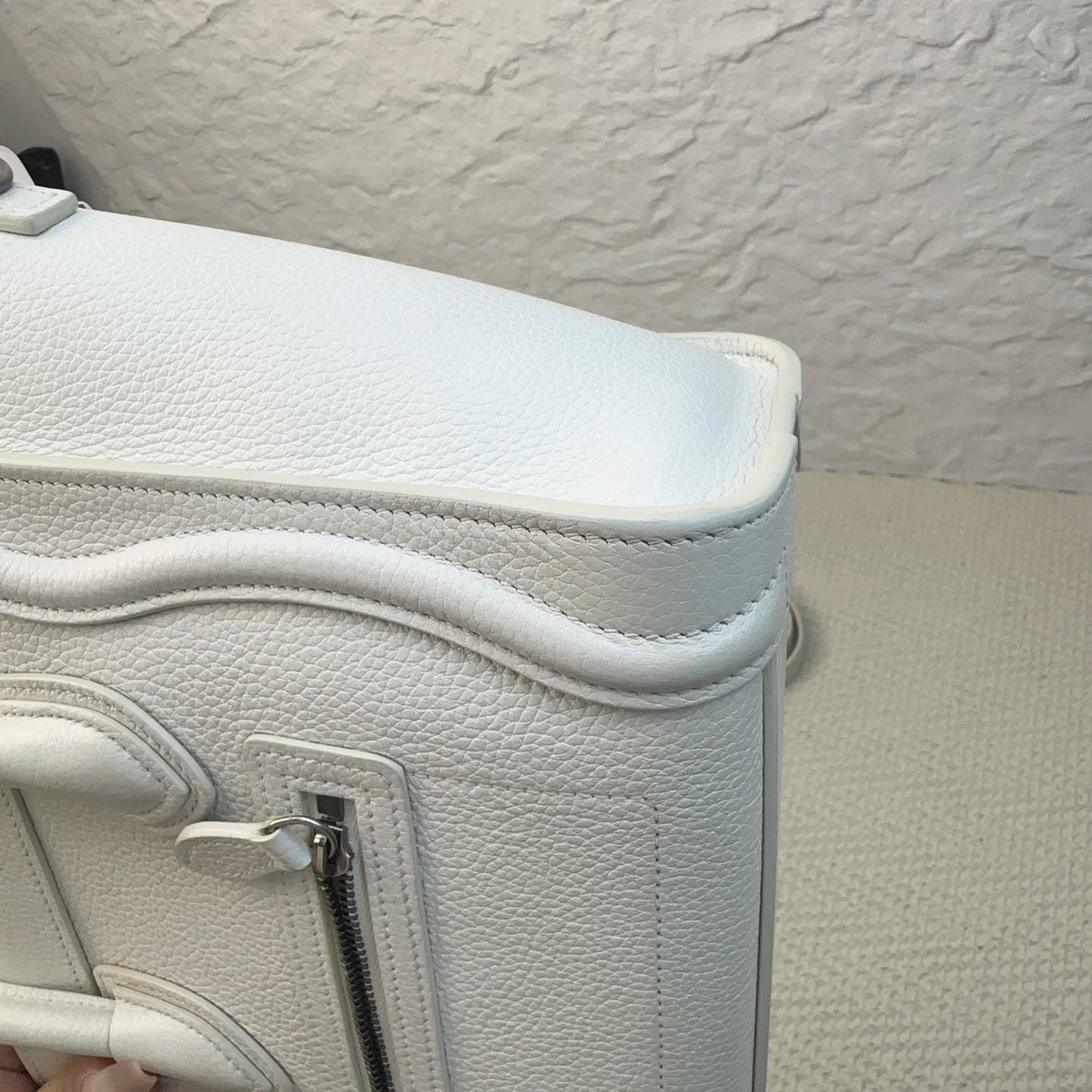 Celine - Luggage - Leather - White - (mini)