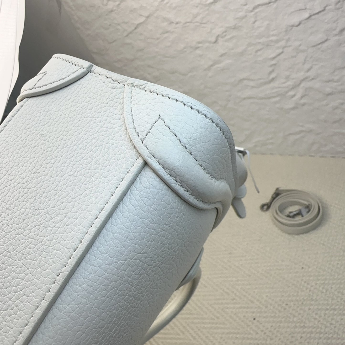 Celine - Luggage - Leather - White - (mini)