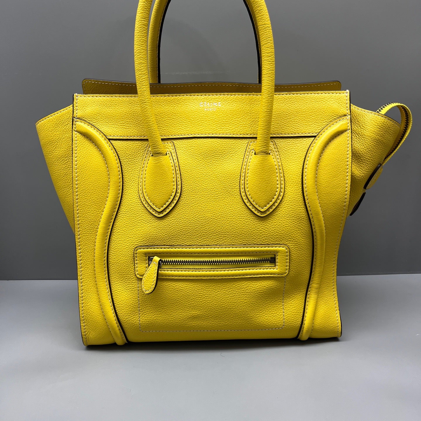 Celine - Luggage - Leather - Yellow - (medium)