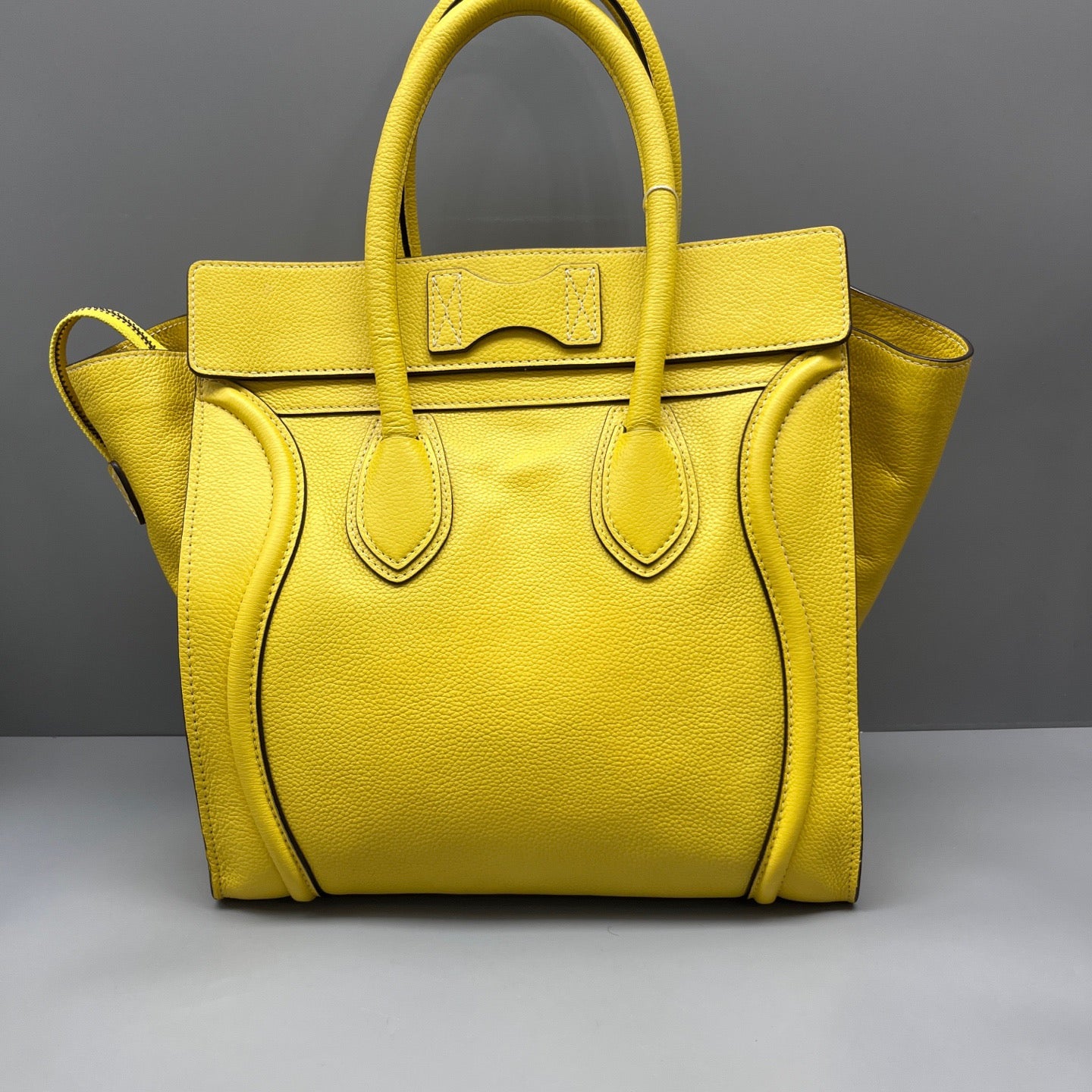 Celine - Luggage - Leather - Yellow - (medium)