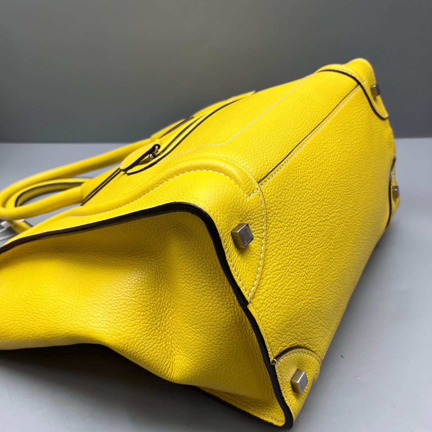 Celine - Luggage - Leather - Yellow - (medium)