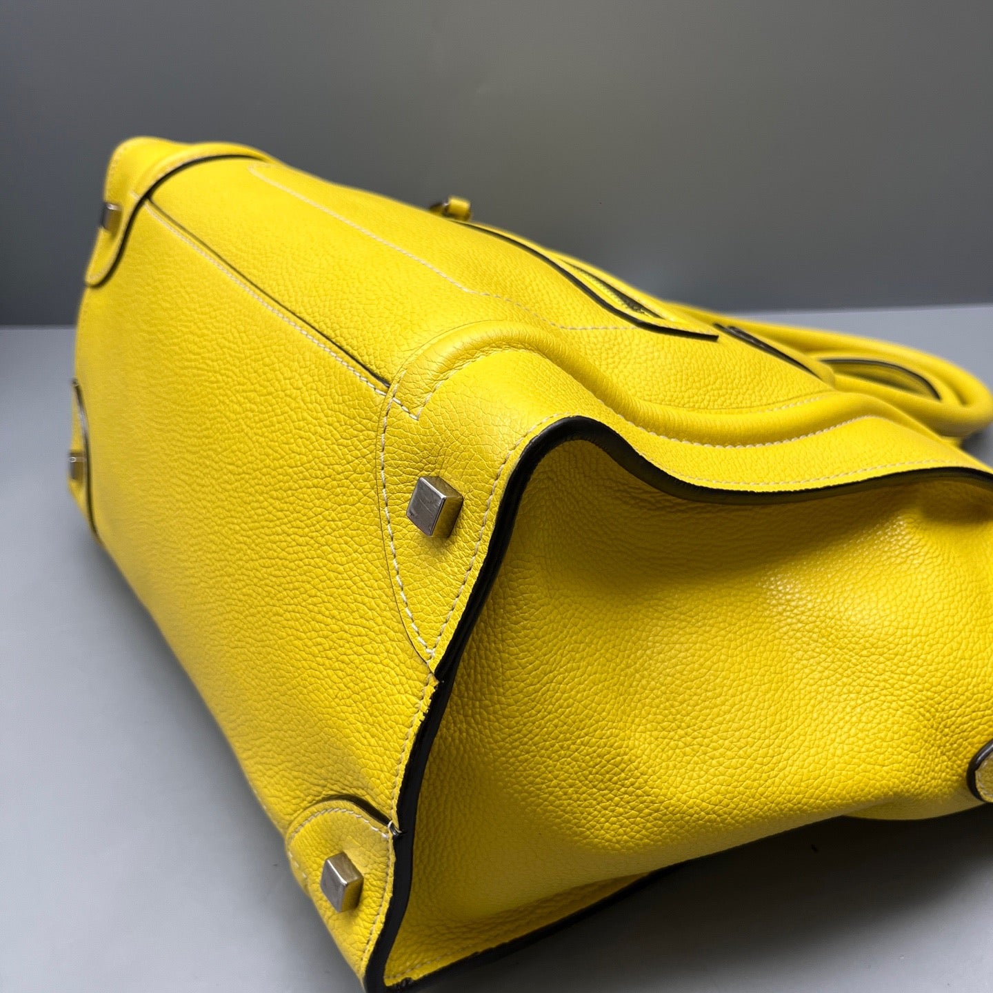 Celine - Luggage - Leather - Yellow - (medium)