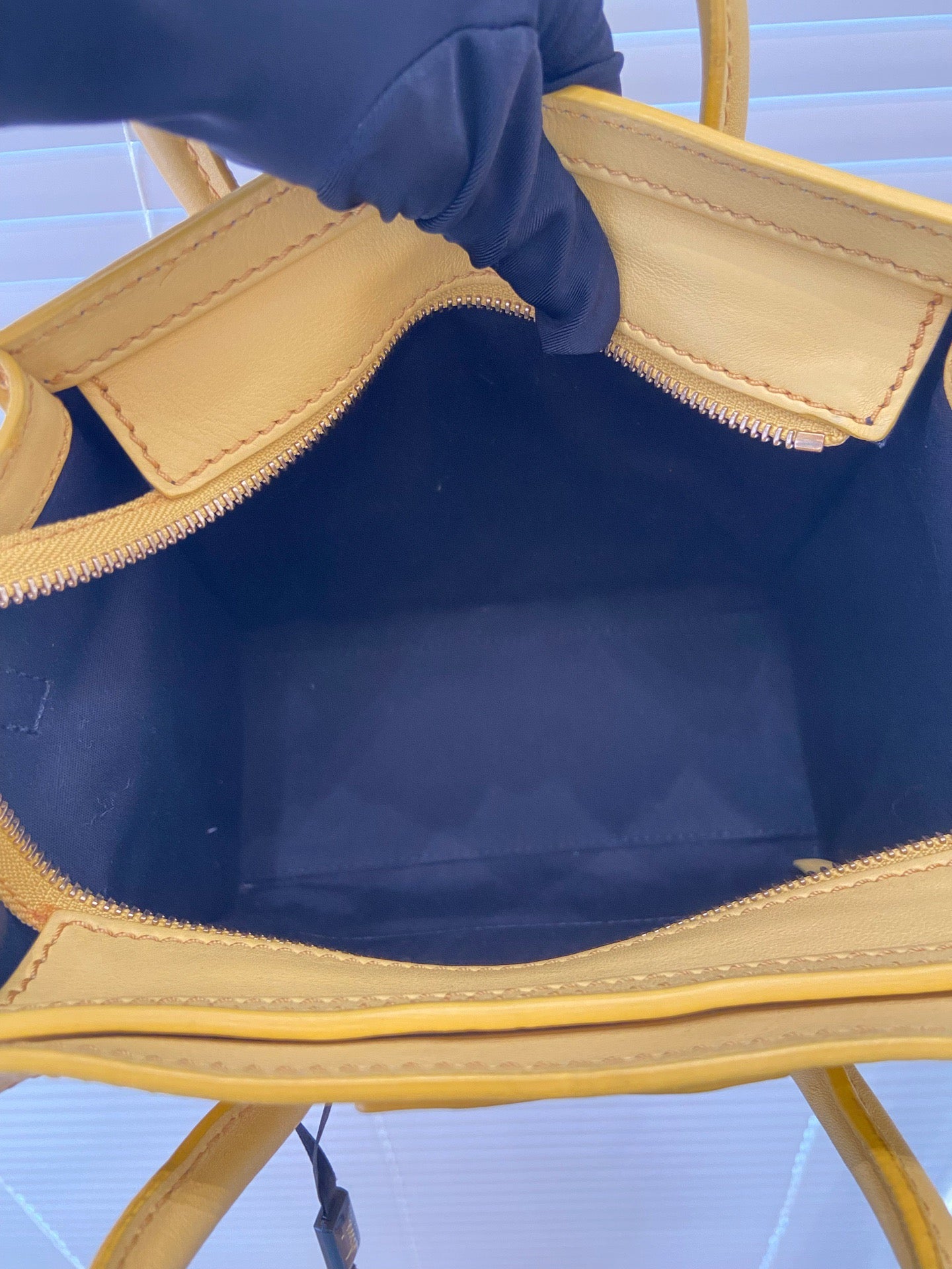 Celine - Luggage - Leather - Yellow - (mini)