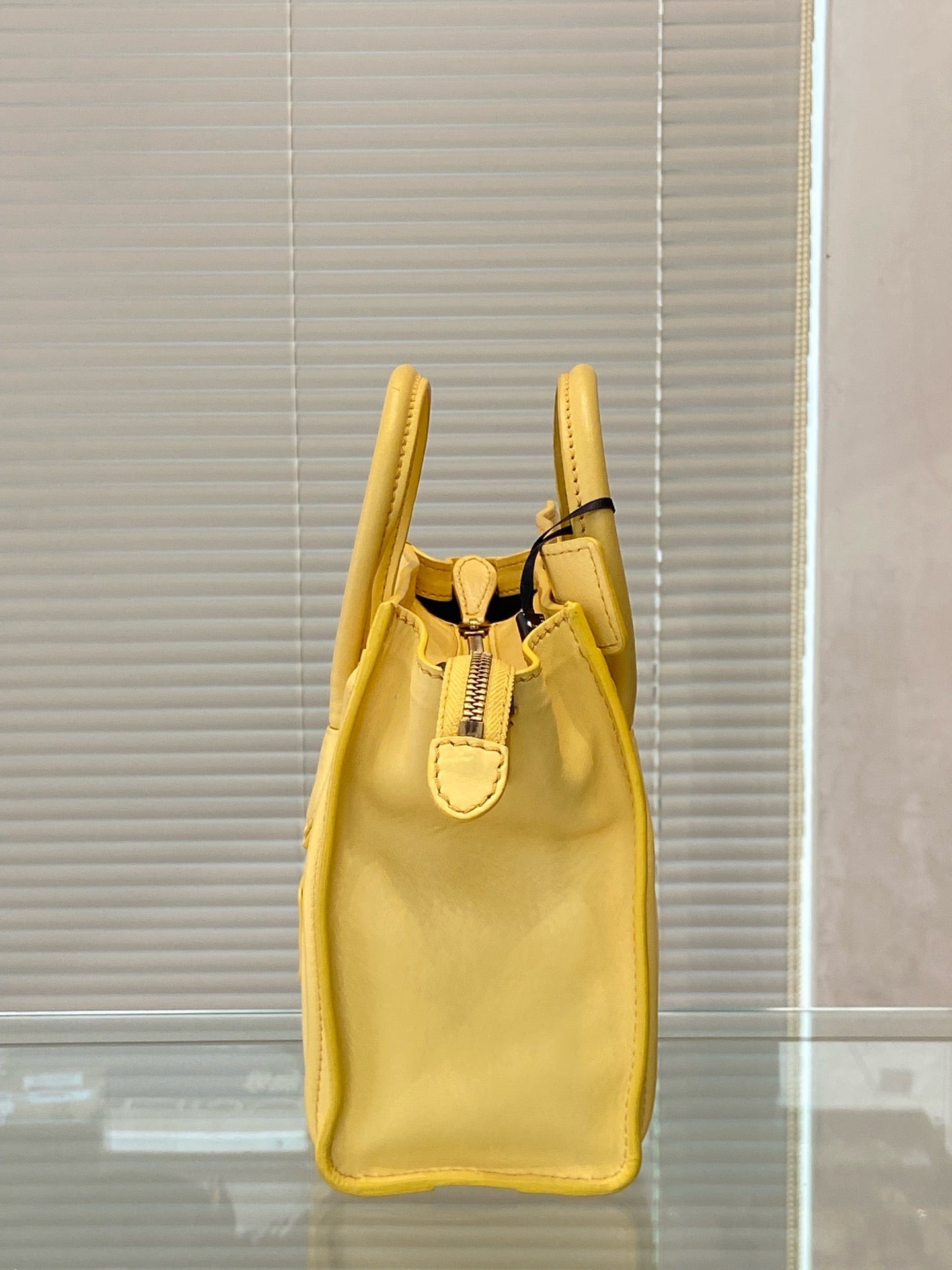 Celine - Luggage - Leather - Yellow - (mini)