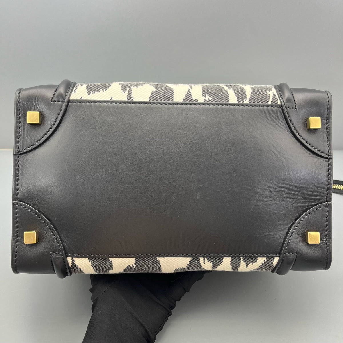 Celine - Luggage Medium - Leather - Black - (medium)