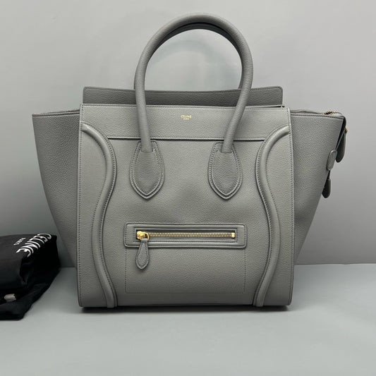 Celine - Luggage Medium - Leather - Grey - (medium)
