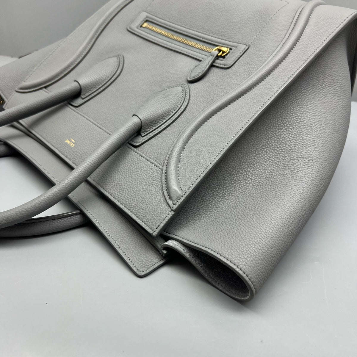 Celine - Luggage Medium - Leather - Grey - (medium)