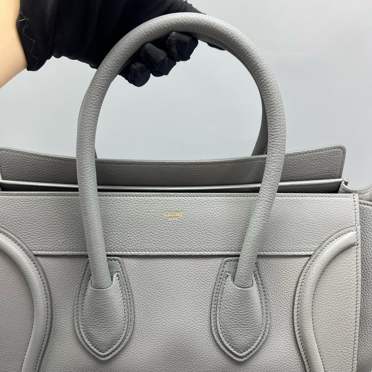 Celine - Luggage Medium - Leather - Grey - (medium)