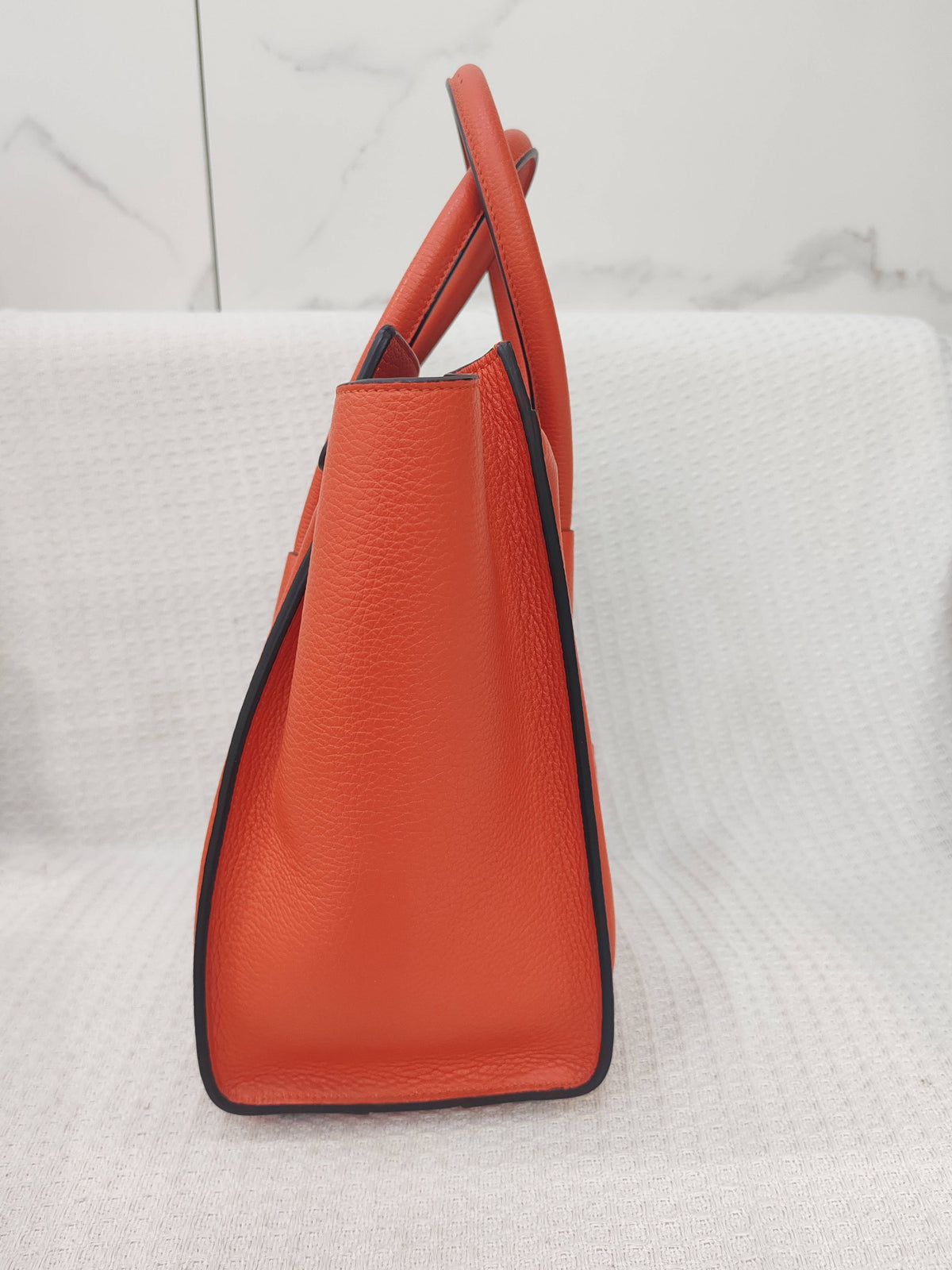 Celine - Luggage Medium - Leather - Orange - (medium)