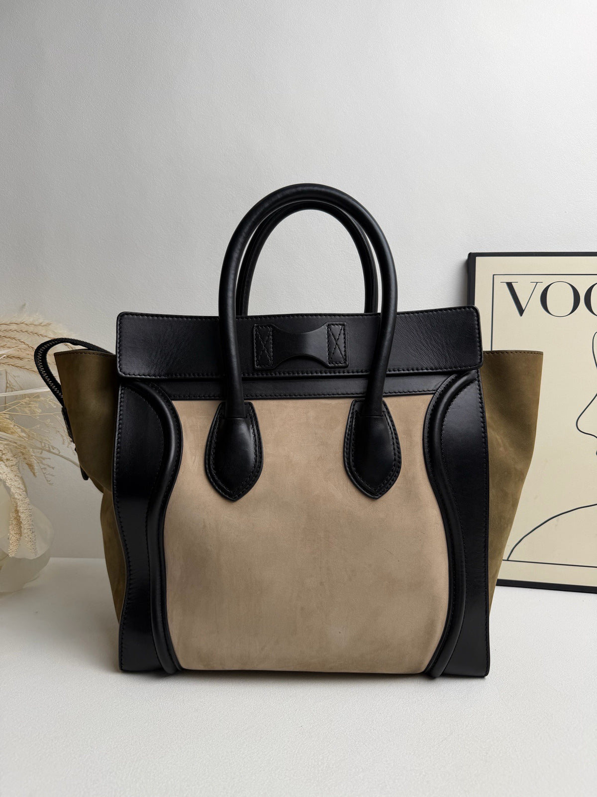 Celine - Luggage Medium - Suede - Multicolour - (Medium)