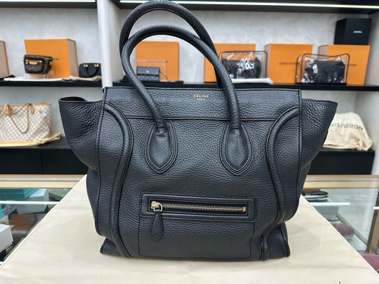 Celine - Luggage Micro - Leather - Black - (mini)