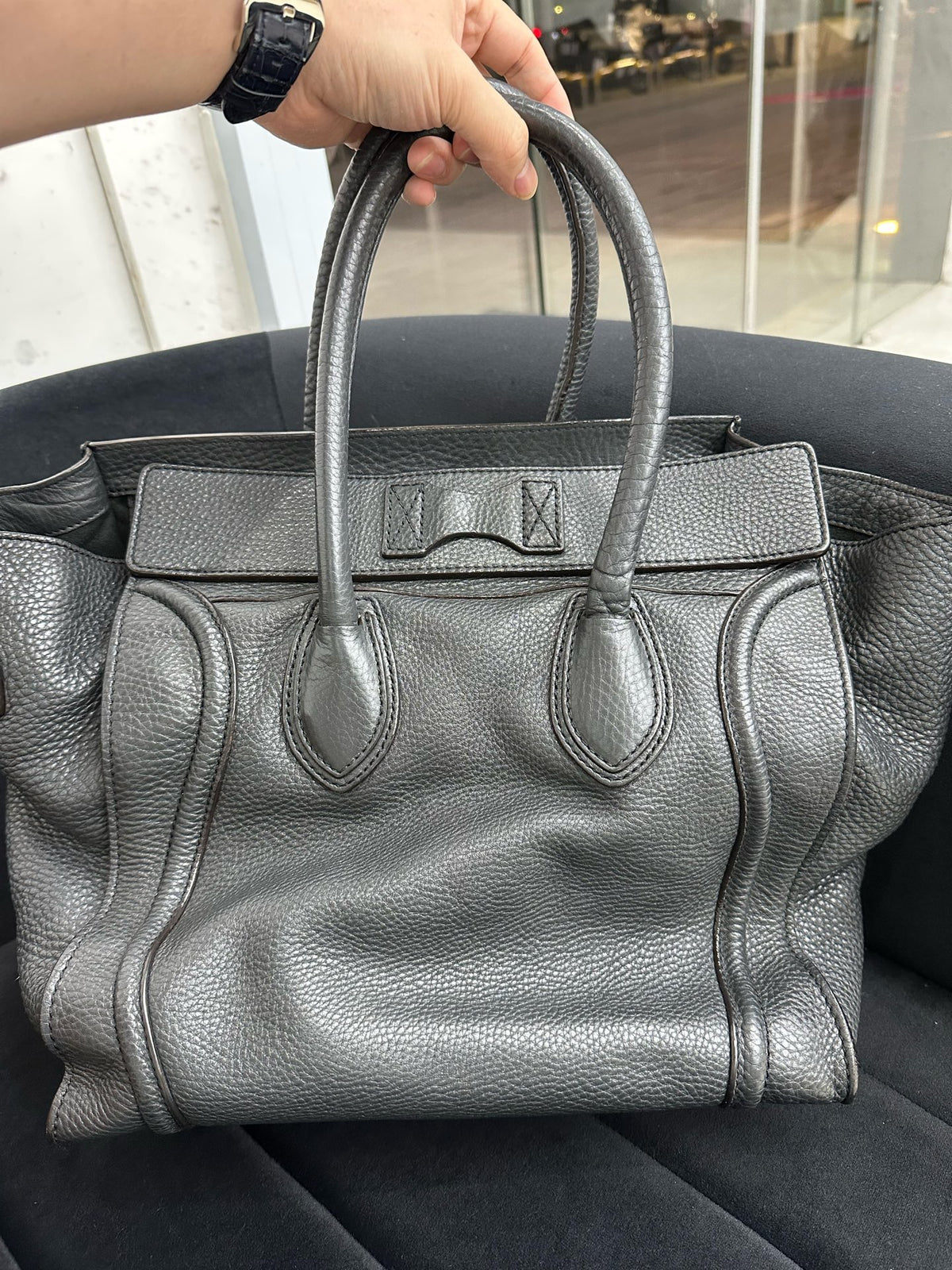 Celine - Luggage Micro - Leather - Black - (mini)