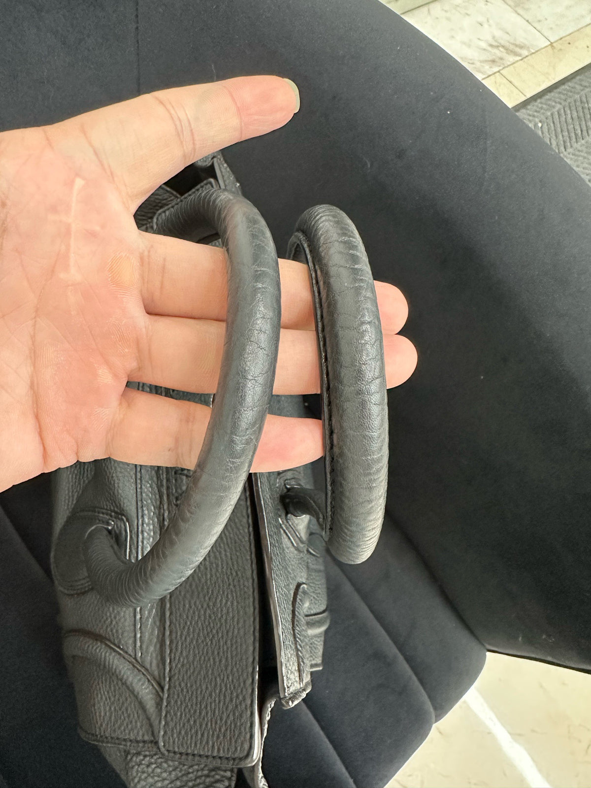 Celine - Luggage Micro - Leather - Black - (mini)