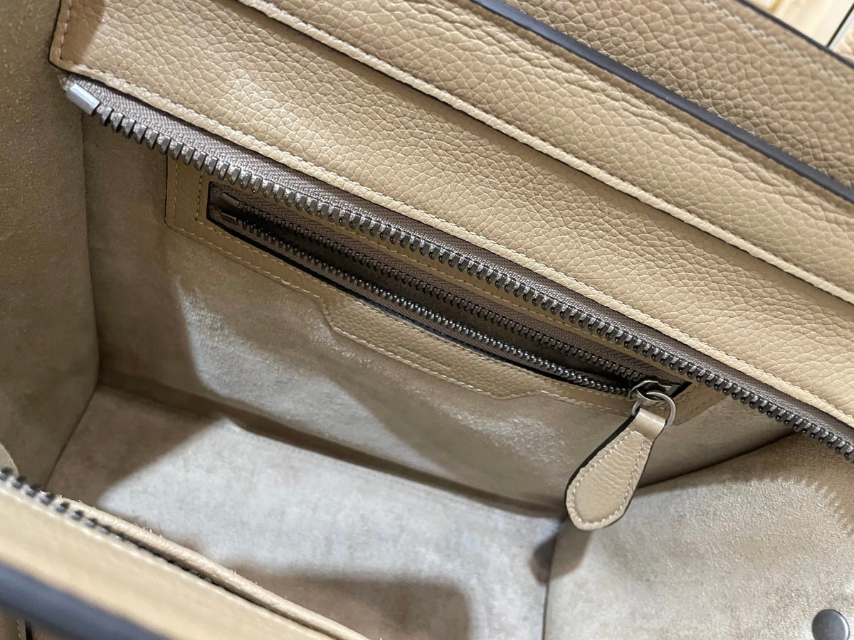 Celine - Luggage Micro - Leather - Camel - (small)