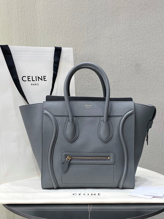 Celine - Luggage Micro - Leather - Grey - (medium)