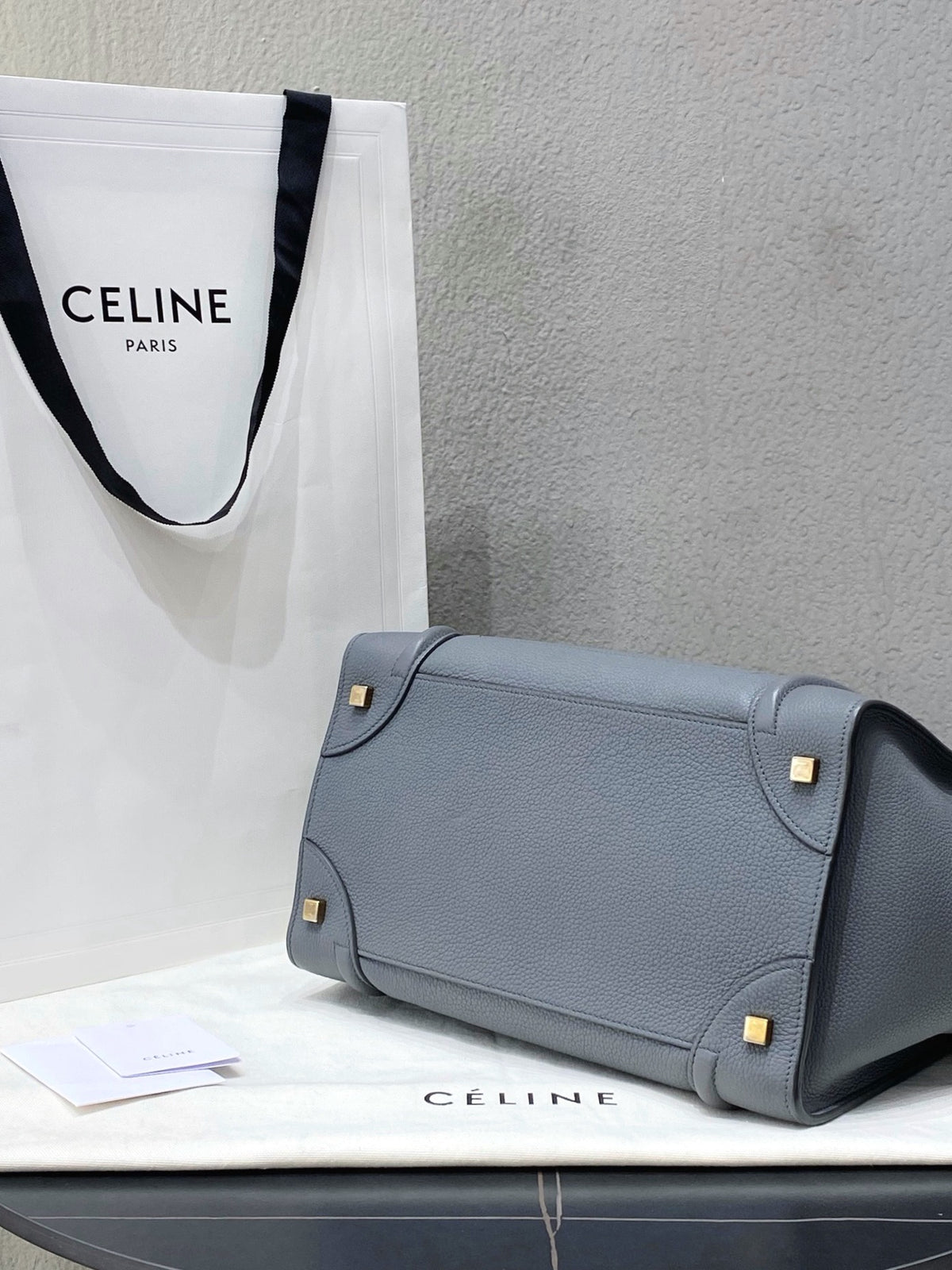 Celine - Luggage Micro - Leather - Grey - (medium)