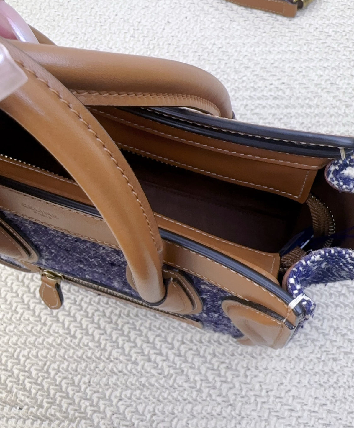 Celine - Luggage Nano - Denim - Jeans - Multicolour - (mini)