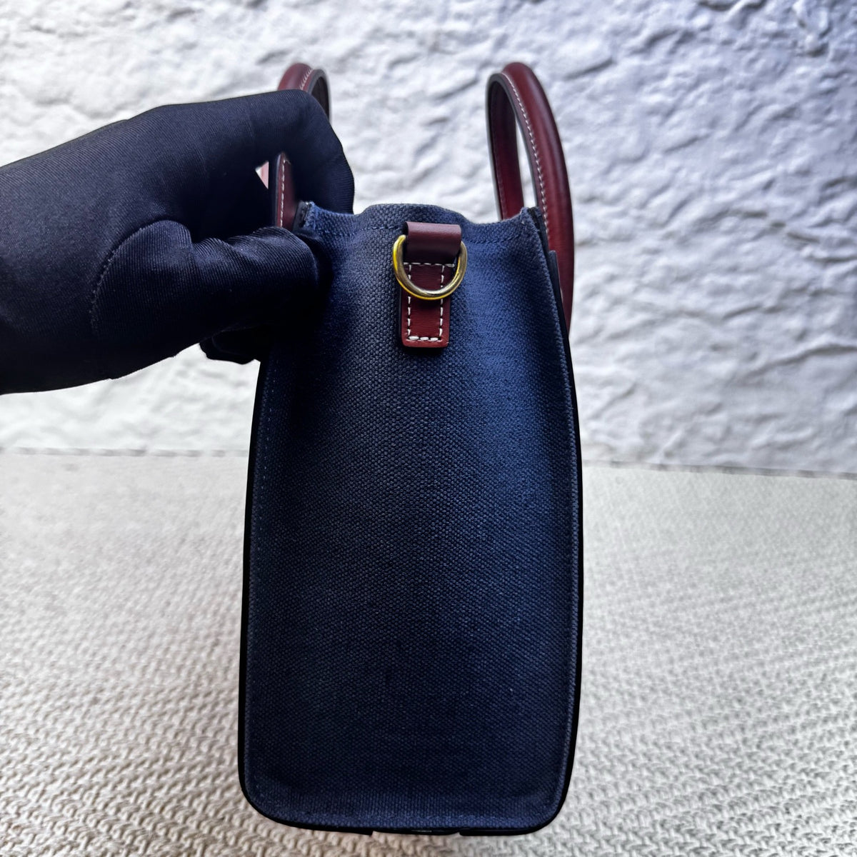 Celine - Luggage Nano - Denim - Jeans - Multicolour - (mini)