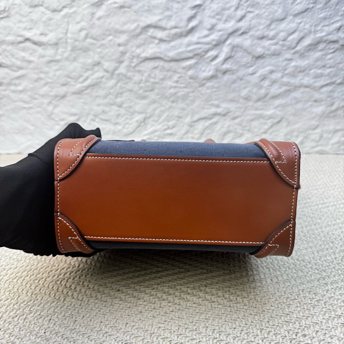 Celine - Luggage Nano - Denim - Jeans - Multicolour - (mini)